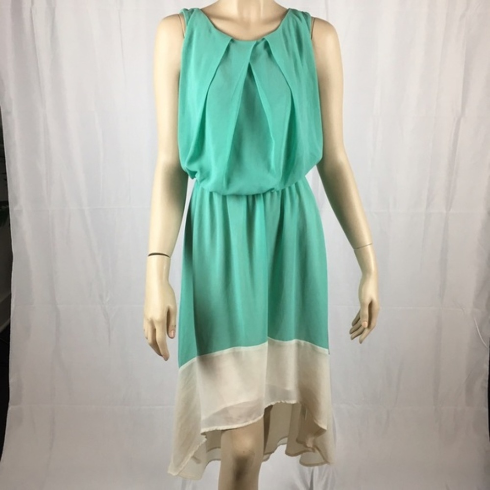 Anthro Sunday in Brooklyn Teal Maxi Dress